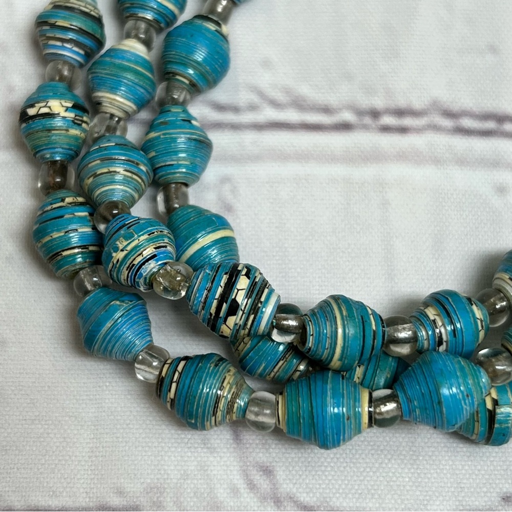 Turquoise necklace & earrings SET